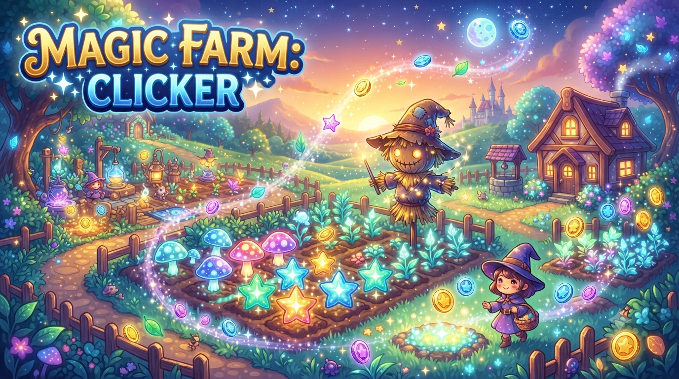 Magic Farm: Clicker – Grow Your Enchanted Farm One Click at a Time