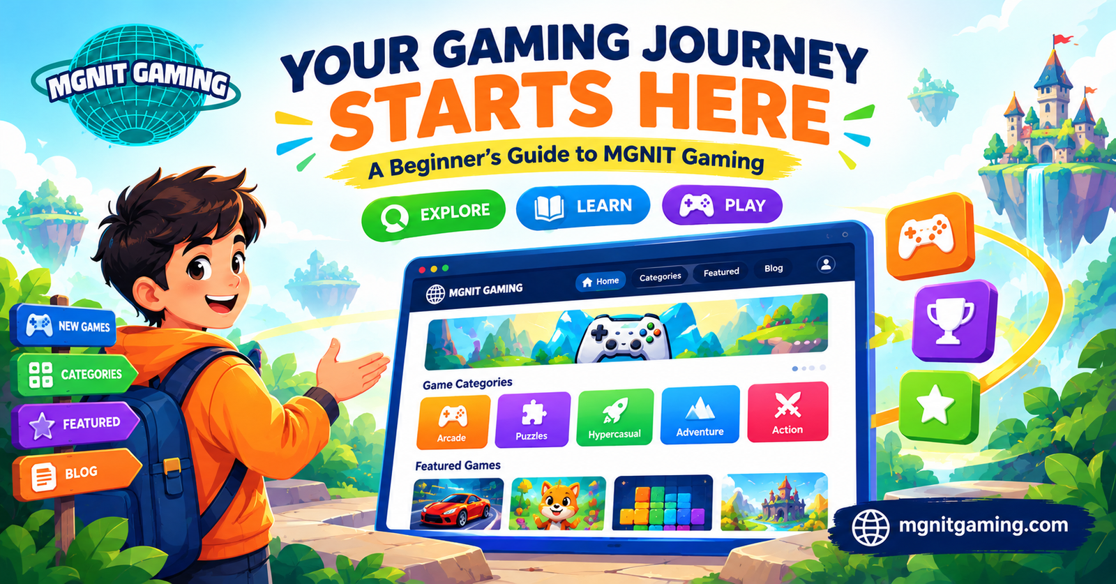 From First Click to First Play | A Beginner’s Guide to MGNIT Gaming
