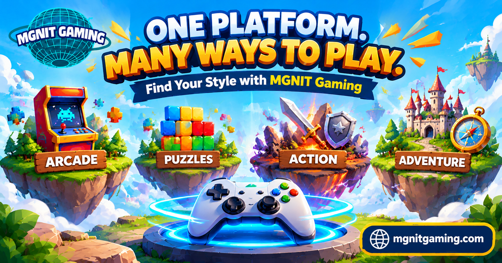 One Platform, Many Ways to Play: Explore MGNIT Gaming