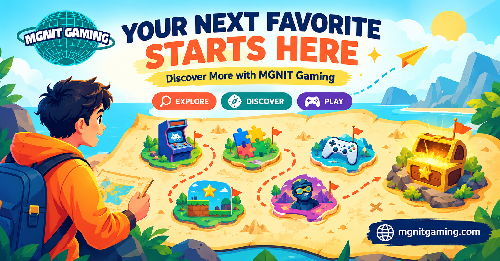 Your Next Favorite Starts Here | Discover More with MGNIT Gaming